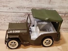 Vintage Tonka Jeep Army Green Military Vehicle G-2-2431 SEE DESCRIPTION