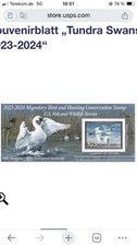 USA Duck Stamp 2023/2024 Souvenirsheet postfrisch neu aus den USA