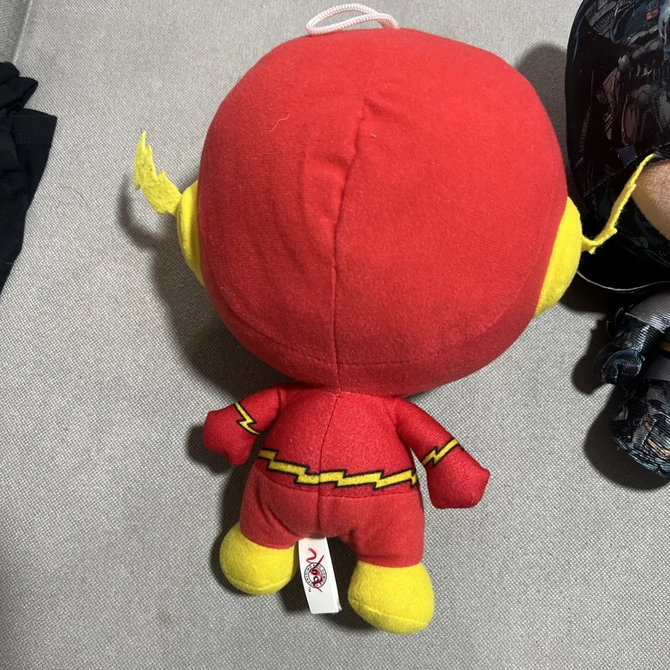 "Juguetes de peluche Justice League 8"" DC Comics Super Heroes The Flash y Batman" Foto 3 de 4
