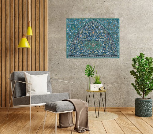 Mosaik Keramik Tafel arabisches Muster arabische Kunstdekoration Backsplash Fliese Wandbild - Bild 3 von 5