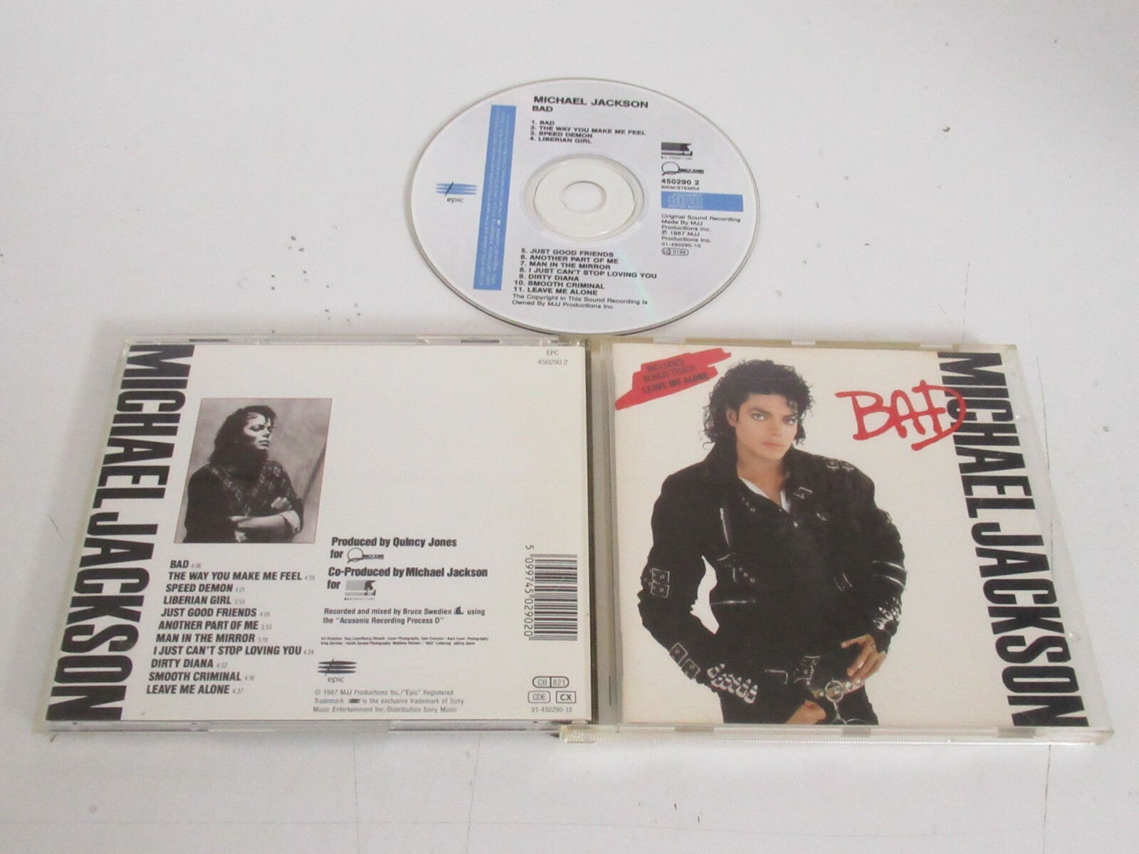 Kupit Michael Jackson Bad Epic Epc Na Aukcion De Iz Germanii S Dostavkoj V Rossiyu Ukrainu Kazahstan