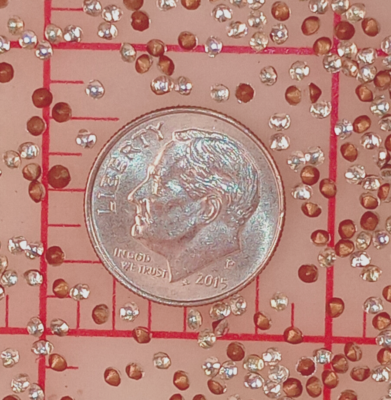 #ad 1200 Vintage Crystal Rhinestones Czech Point Back #5 EZ Clean Table Glitter $5.00