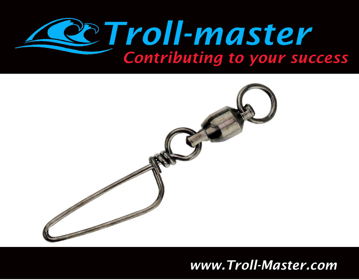  Troll-Master Ball-Bearing Swivels with Coastlock Snaps #7 200 lbs (LOT of 100) 