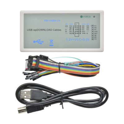 USB Downloader FPGA CPLD Jtag ISP Programmer ispDownload Cable HW-USBN-2