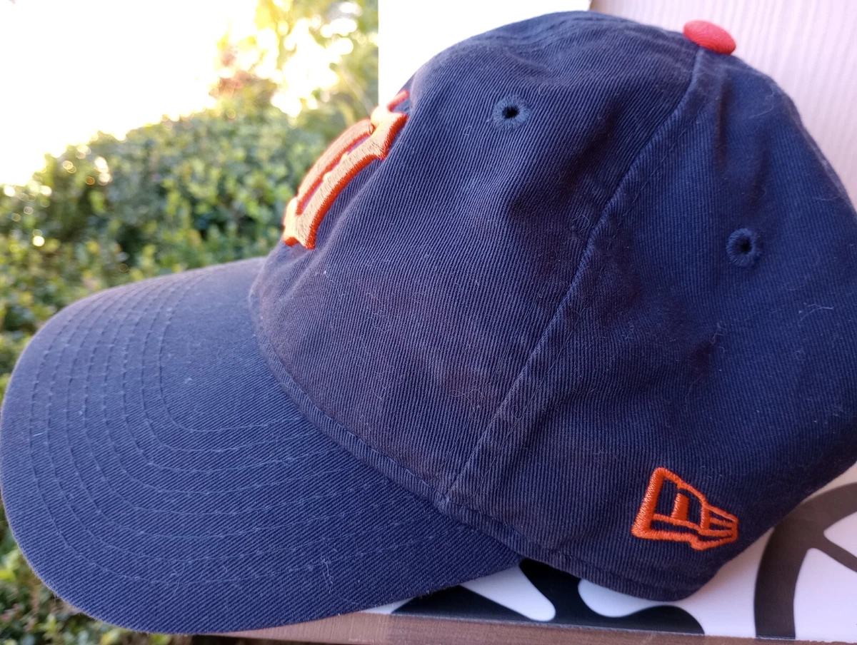 Detroit Tigers New Era 9Twenty Baseball Cap Hat Dad Cap Navy Blue/Orange  Adj.