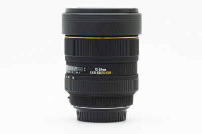 Sigma 12-24mm f/4.5-5.6 Ultra Wide Zoom Lens Canon EF   EX DG HSM