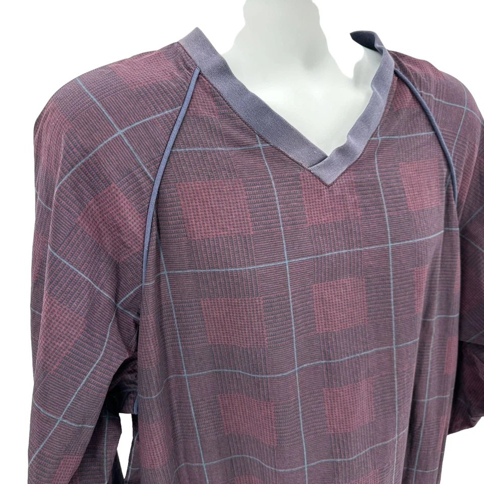 Chaqueta grande vintage Slazenger para hombre golf rancho tiroteo nailon suéter a cuadros Foto 2 de 4