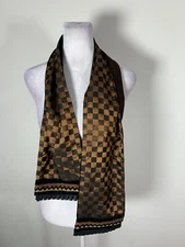 Womens Multicolored Rectangle Scarf