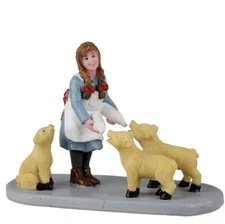 Lemax Lunchtime For Piglets  Holiday Village -Train Farm Animals