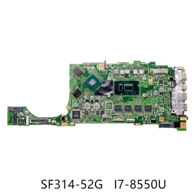 For Acer Swift SF314-52G Motherboard i7-8550u CPU 8GB RAM MX150 2G GPU