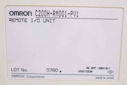 C200H-RM001-PV1 Remote I/o Unit - Picture 4 of 4