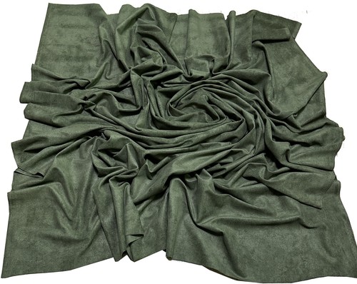 HEAVY JACKET GRADE FAUX SUEDE LEATHER LIKE FABRIC CLOTH CAR UPHOLSTERY SOFA 60"W - Picture 103 of 552