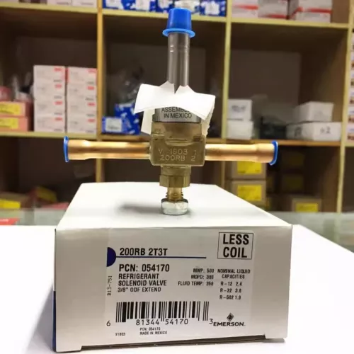 1pcs Emerson 200RB2T3T  Refrigerant Solenoid Valve
