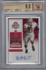 2016 Contenders Draft Ezekiel Elliott College Ticket Auto RC #107 BGS 9.5 Gem Mt