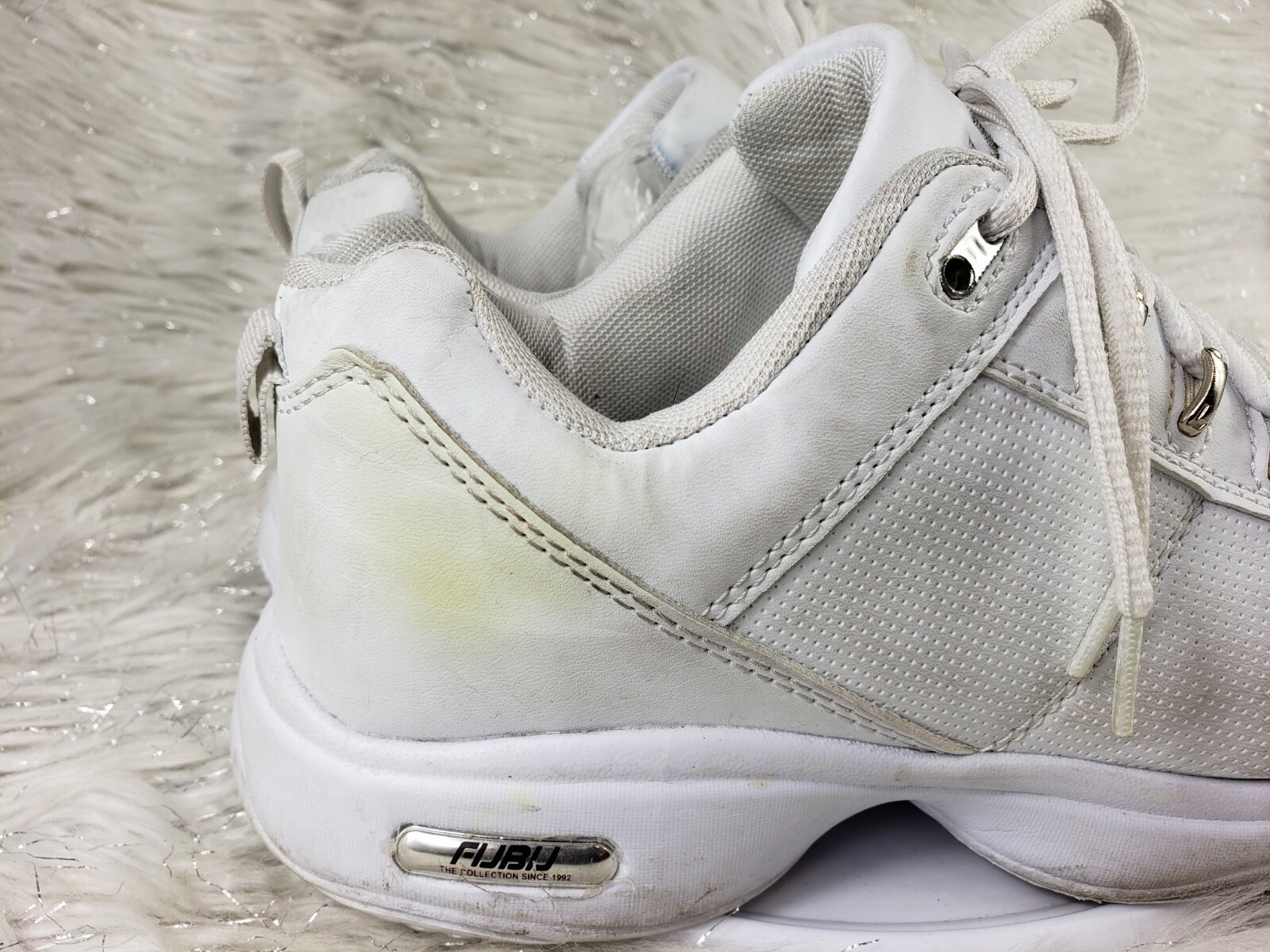 SAOLA Scarpe da passeggio FUBU uomo ultraleggere bianche MNFB2500004 taglia 7 39 5