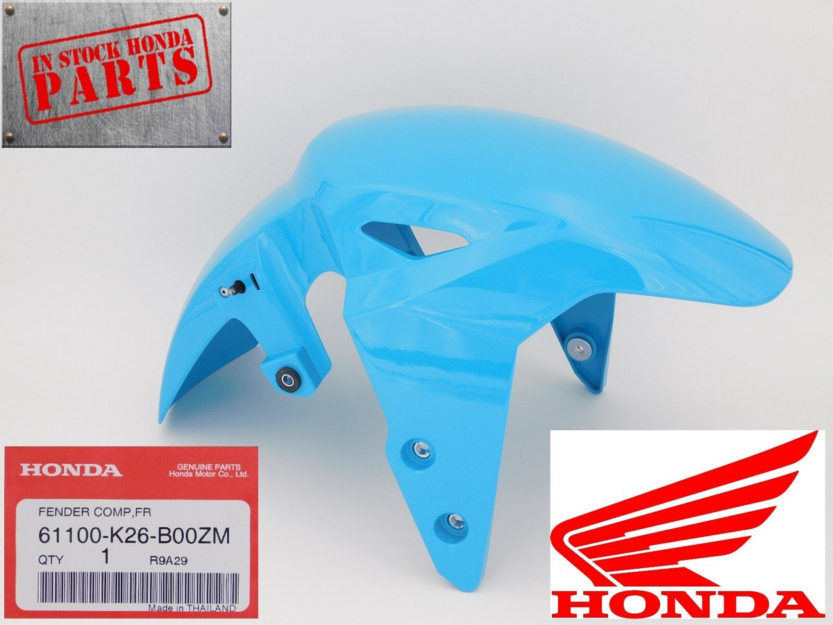 HONDA GROM 125 SPLENDID BLUE FRONT FENDER 2019 2020 61100-K26