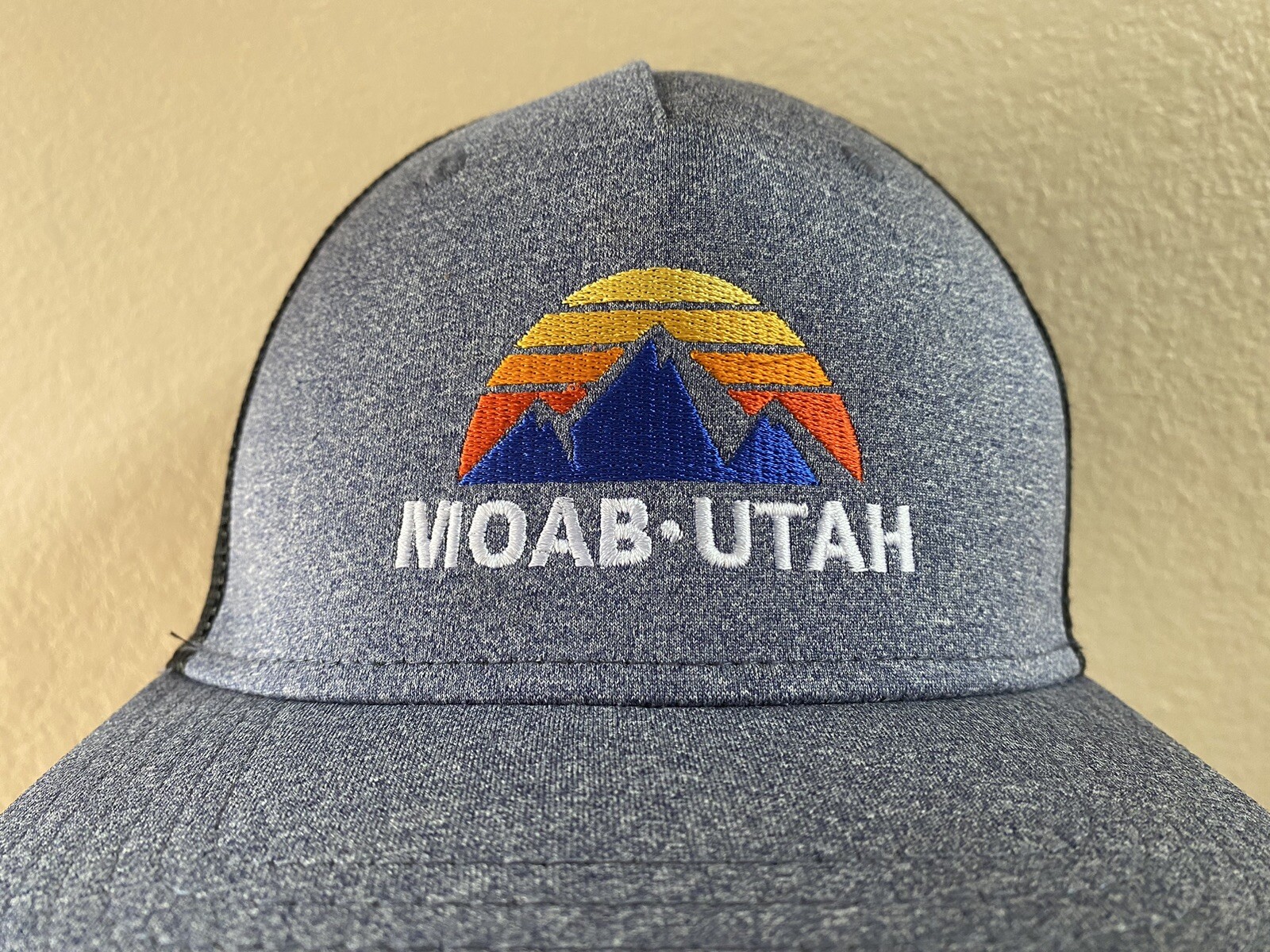 Moab Utah Adjustable Snapback Hat Cap Biking - image 2