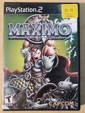Maximo: Ghosts to Glory Sony PlayStation 2 2002 Complete CIB with Manual