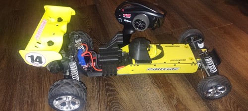 Traxxas Bandit Minions Custom Built Drag Car Xl5 Esc Brushed Setup. Rtr - Picture 3 of 11