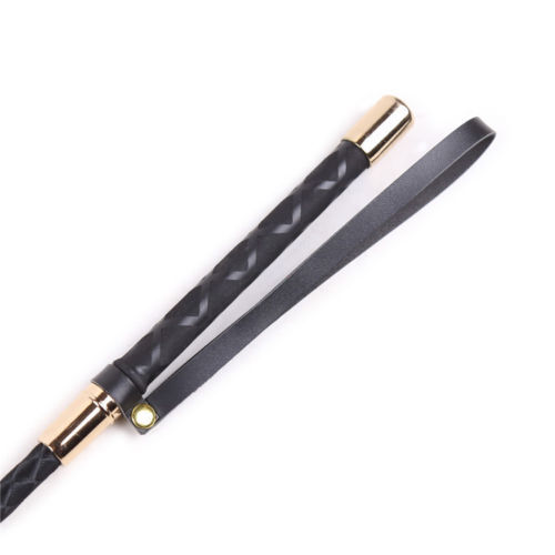 Short Riding Crop PU Leather Whip Flirt Flogger Slave BDSM Couple Games Roleplay - Picture 15 of 24