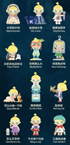 POP MART Baby Molly When I Was Three Series Blind Box Figure Set Of 12pcs Gifts - Picture 10 of 11