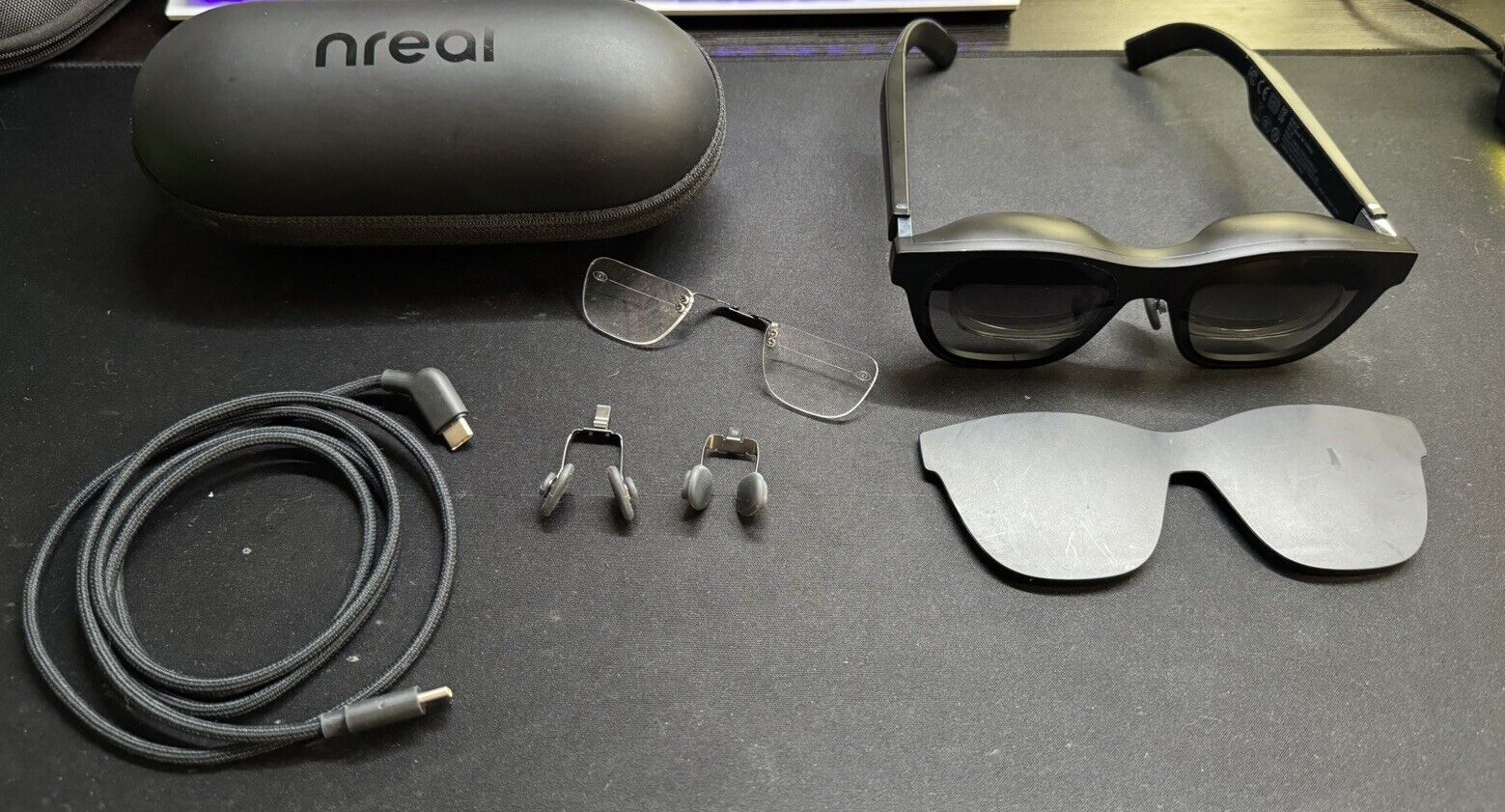 Xreal Air NREAL Air AR Glasses with Case and USB-C Connector