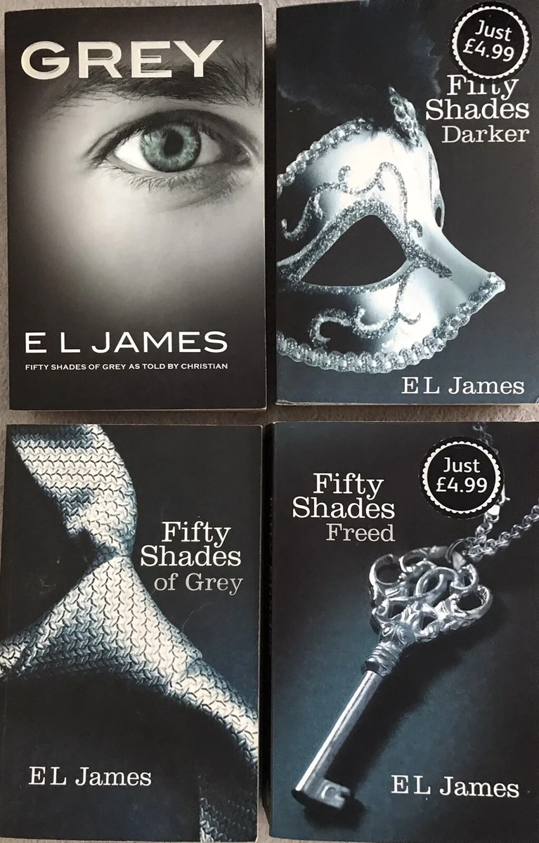 Fifty Shades Of Grey 4 FIFTY SHADES FREED ~SHADES OF GREY~ SHADES DARKER ~ GREY ~ 4 BOOK BUNDLE 9780099579946 | eBay