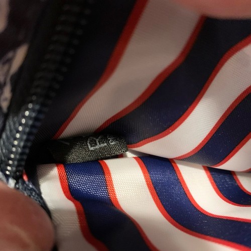 Lug Carousel Crossbody & Belt Bag Mini Convertible in Waves Navy Nautical RFID - Picture 7 of 14