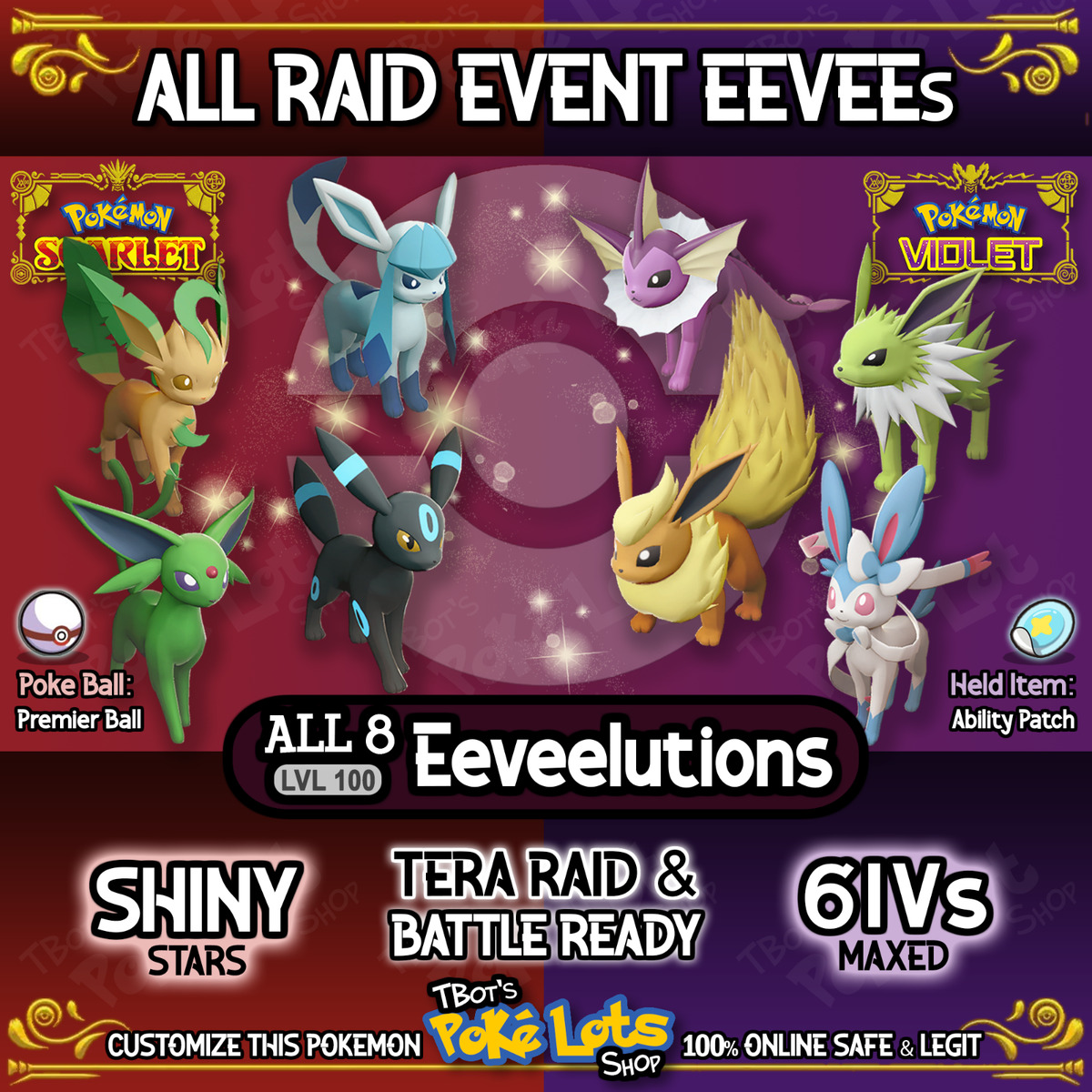 All Shiny Eeveelutions - How to get Shiny Eevee Evolutions