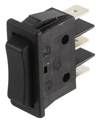 ROCKER SWITCH MOMENTARY CENTRE OFF 10A 250V MOTORHOME CAMPER VAN ...