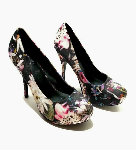 Sarti Floral Print High Heel Shoes Size 