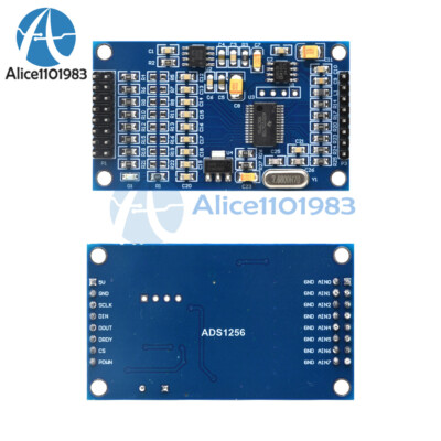 ADS1256 24 bit 8 Channel High-Precision ADC AD Acquisition Card Module