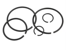 Retaining Rings Round Wire Circlip Clip for Shaft Snap Ring 70Mn Manganese Steel