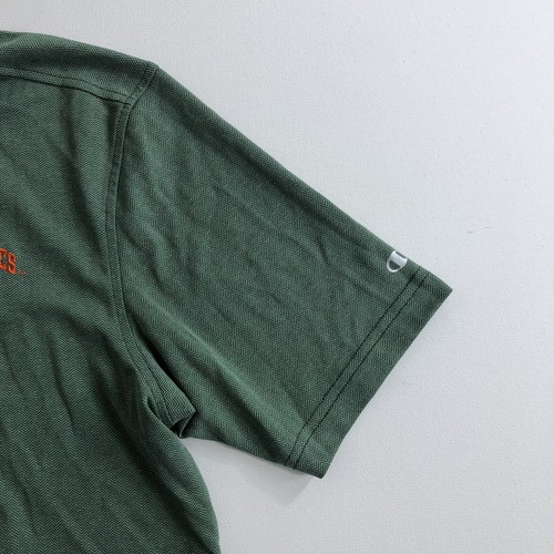 Camisa Polo Miami Hurricanes Para Hombre Talla Mediana Campeón Verde Logo Bordado ☼ - Imagen 5 de 6