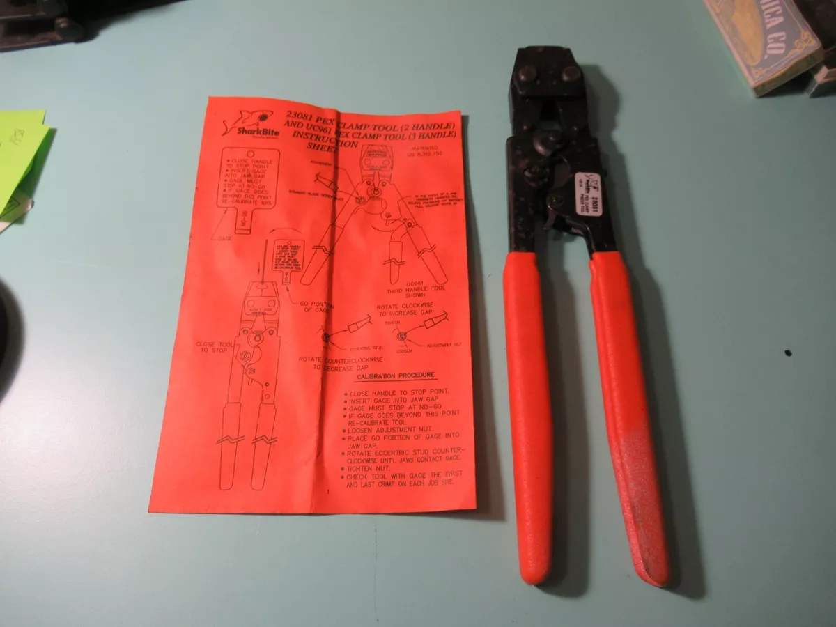 Sharkbite pex clamp tool online