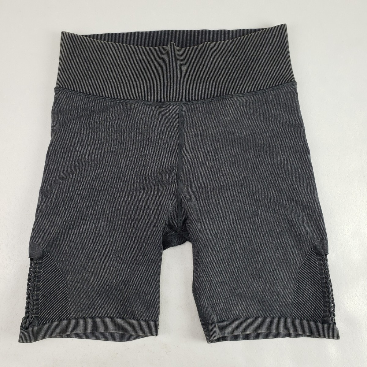 Aerie Offline Hi Rise Bike Short Womens Medium Gray 7