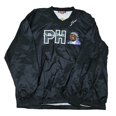 Harriton Prince Hall Masonic Embroidered V-Neck Pull Windshirt 3XL  Freemasonry