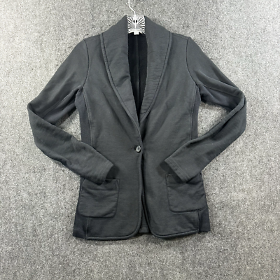 Standard James Perse Blazer Women's 3 Large Black One Button