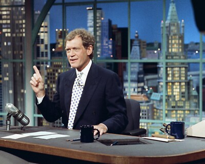 Late Night David Letterman 8x10 PROMO PHOTO Iconic