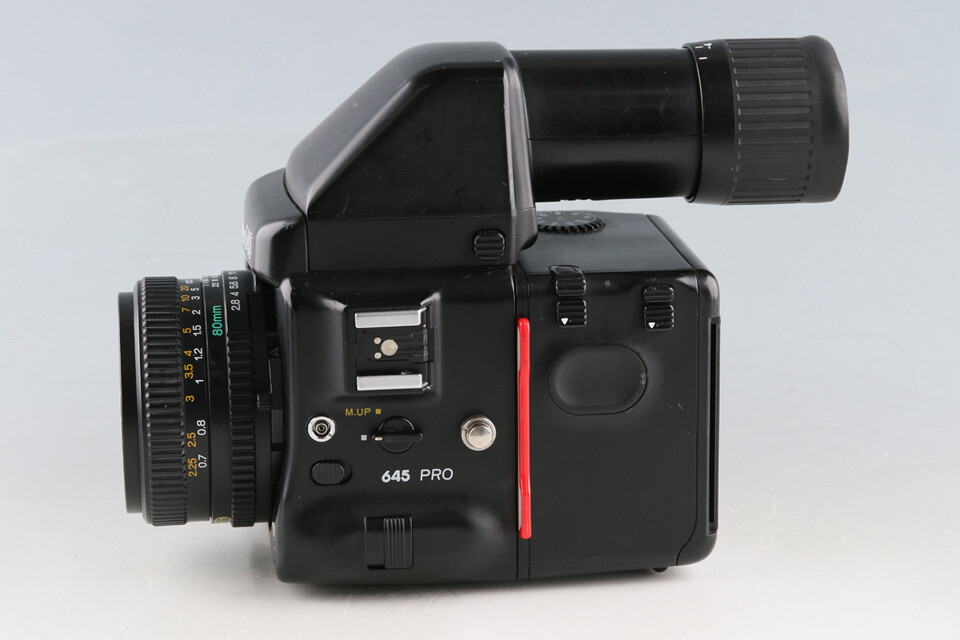 Mamiya 645 Pro + Sekor C 80mm F/2.8 N Lens + Winder Grip