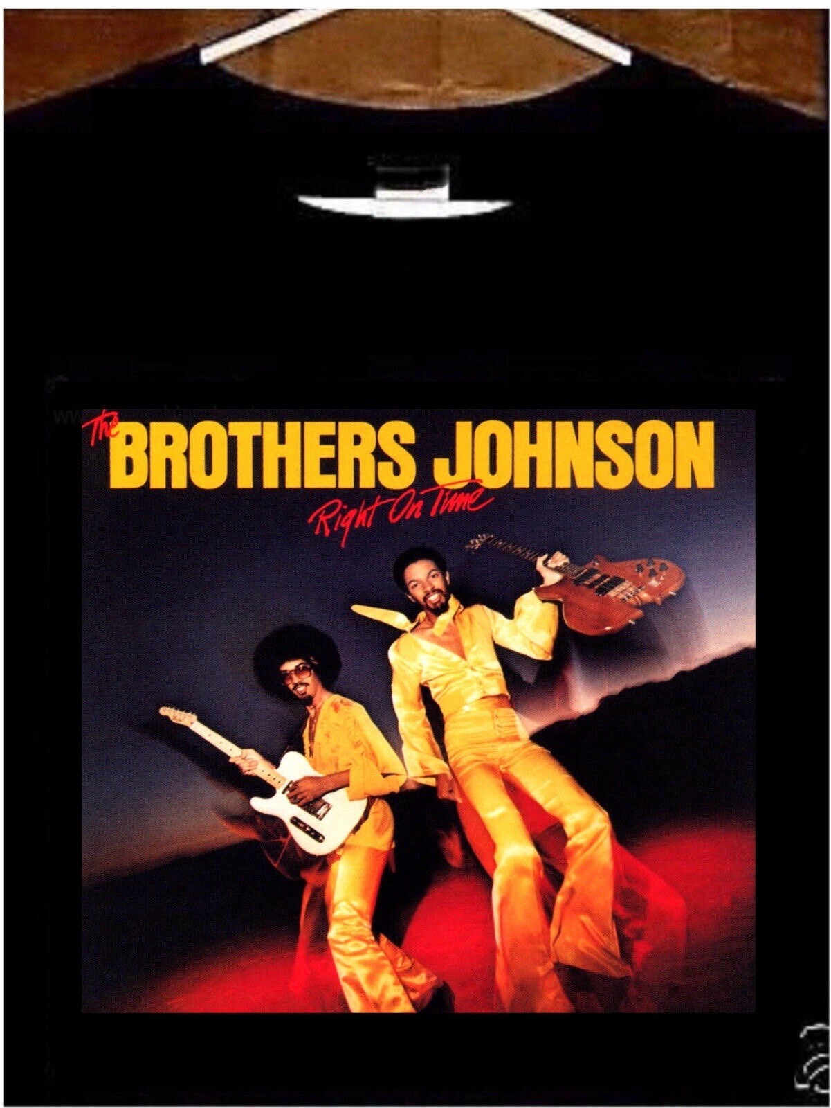 ALTRA The Brothers Johnson T shirt Right On Time