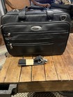 Samsonite Laptop Bag Business Case Large Expandable Black Straps