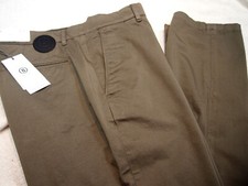 Bogner Stretch Cotton Twill NICO Pants NWT $250 38 x 31 Taupe Grey