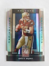 2008 DONRUSS ELITE ASPIRATIONS BLUE MATT RYAN RC! 2/88! 1/1! JERSEY NUMBER!