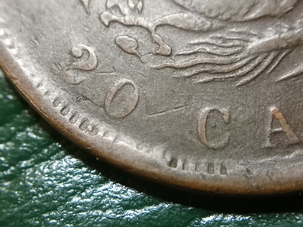 1903 Hu Poo Province 20 Cash Copper Coin w/Large Cud | eBay