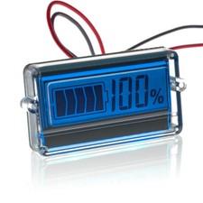 TH01 8-63V LCD Lead Acid Li-ion Battery Capacity Indicator Voltage Meter Tester