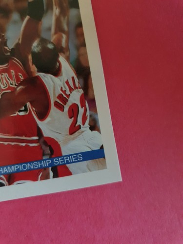 Michael Jordan 1993 NBA Hoops #TR1 Tribune - Picture 4 of 12