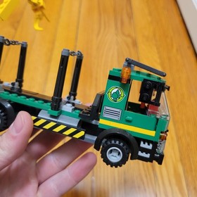 LEGO CITY: Logging Truck (60059) With Minifigures & Chainsaw | Almost Complete
