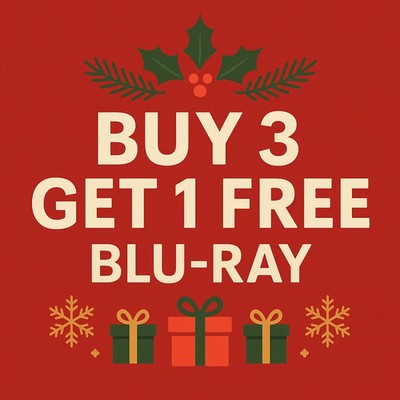  Buy 3 Anime Blu-Rays Get 1 Free   Christmas Holiday Deal  