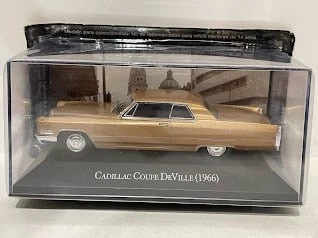 Cadillac Coupe DeVille 1966 Auto memorabili Messico 1:43 Ixo Altaya Diecast - Immagine 2 di 2